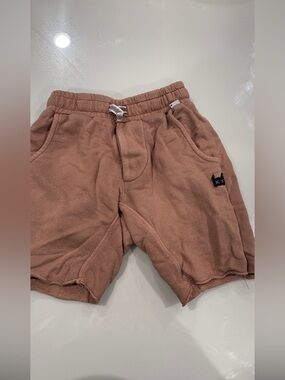 Kids Mauve Terry Shorts - Soft Casual Bottoms